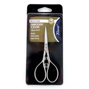 Embroidery Scissors Ornate Handle, Silver, 110mm (4.25inch)